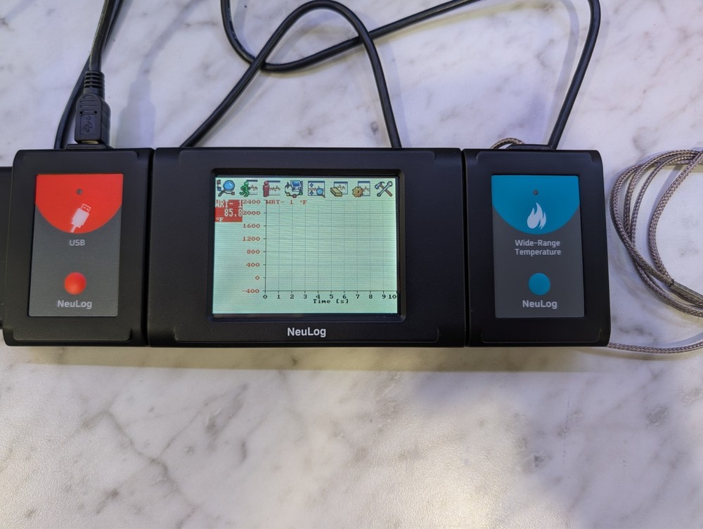 NeuLog 21 Sensor Complete STEM Lab Kit w/WiFi + Touch Logger+Pelican Case Tested