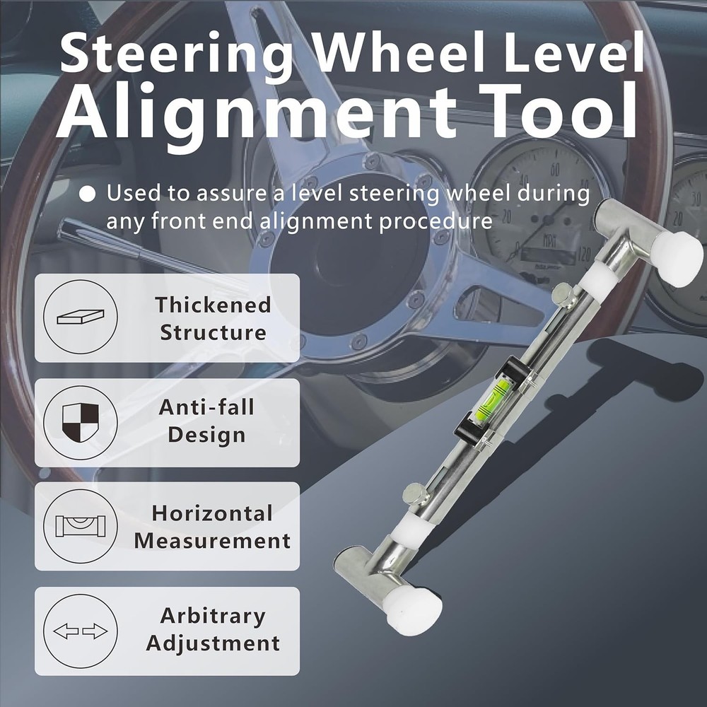 Steering Wheel Level Alignment for Internal Diameter 270mm - 350mm Holder Tool