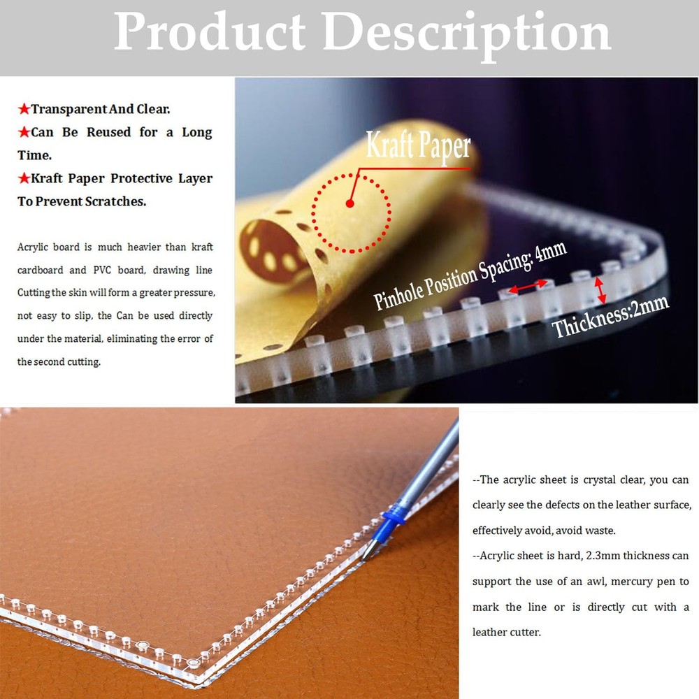 Shoulder Bag Acrylic Template Leather Pattern Acrylic Leather Pattern Leather...