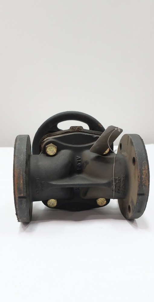 Saunders Flanged Manual Iron Diaphragm Valve 3in