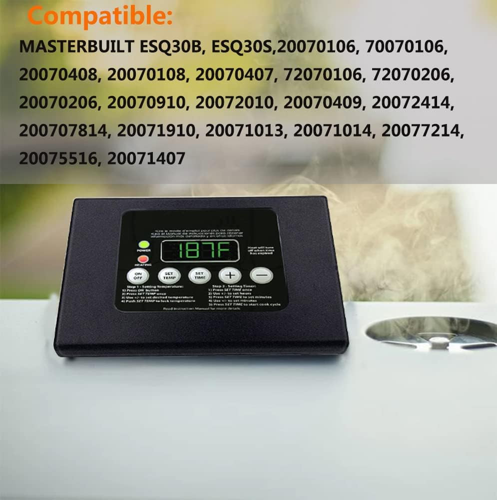 Digital Control Panel for Masterbuilt, with LED Digital Display, Compatible with