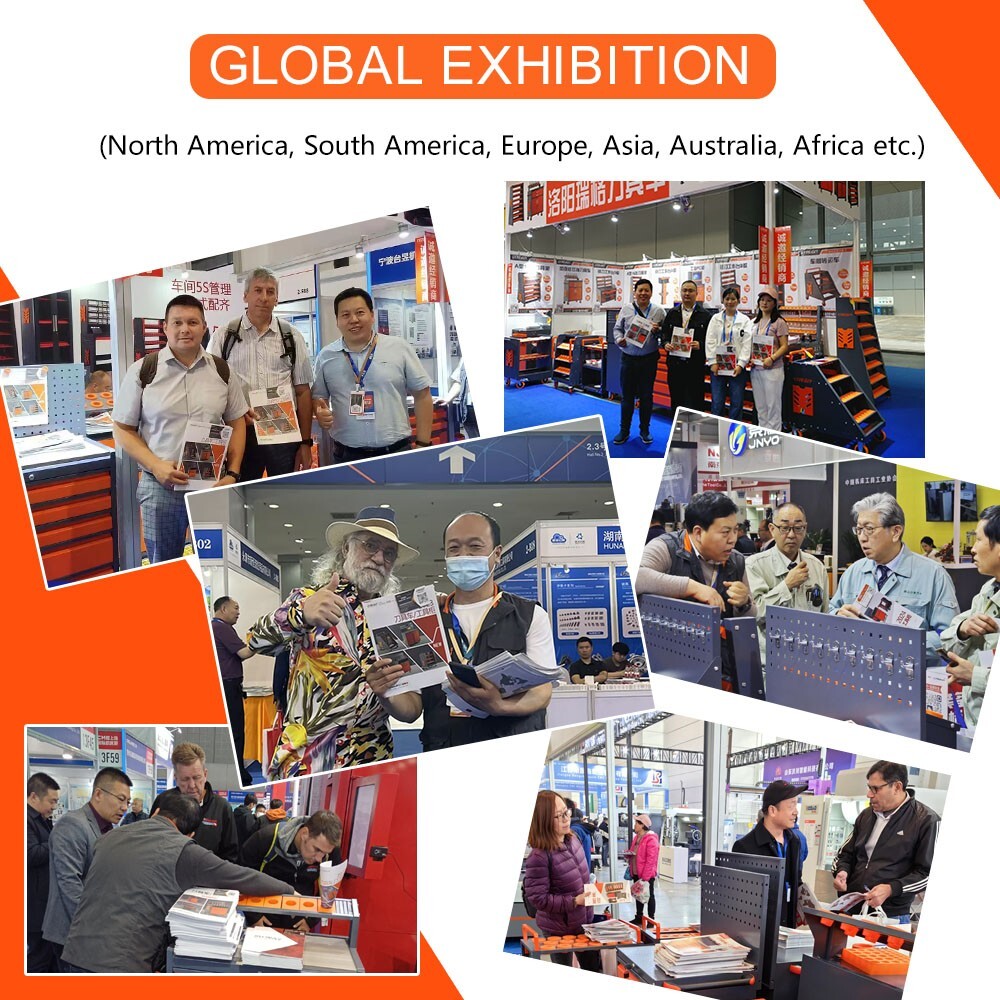 Drill Blade Distribution Cabinet Four-tier stackable drill blade storage