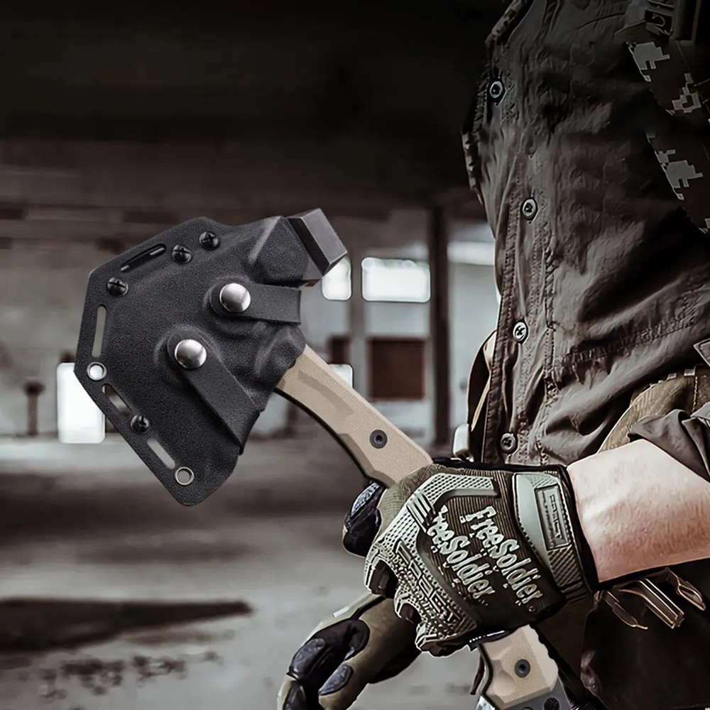 Multi Purpose Tactical Survival Axe Multi Function Tool Small Tomahawk Hatchet