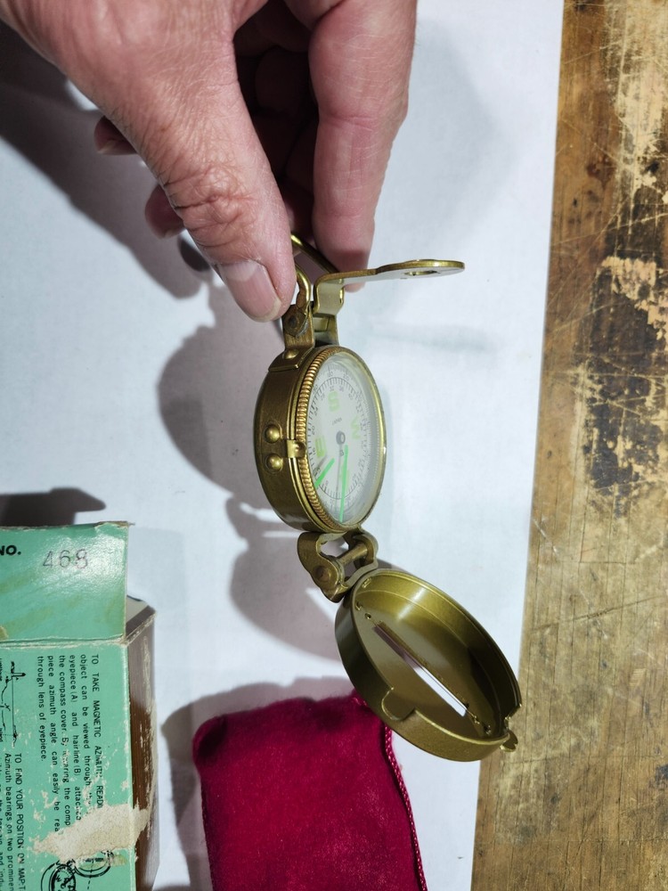 Lensatic Compass Model No. 468 Nice