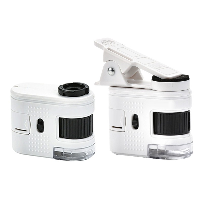 LED Illuminating 100X Magnification Microscope for Experiments and Observations