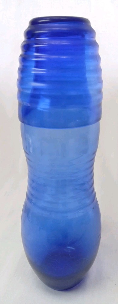 Glass Cerulean Bureau Pitcher w/Glass