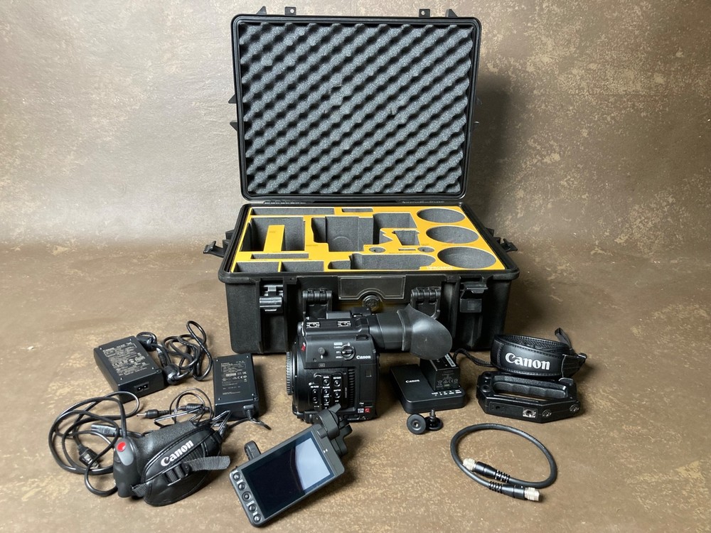 Cannon EOS C200 Cinema Camera EF-Mount with HPRC waterproof case
