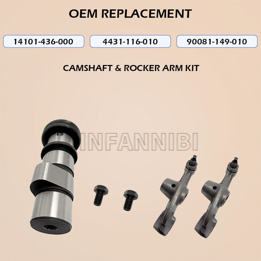 Cam Camshaft & Rocker Arms Set for Honda XR80R XR100R 1985-2003 14101-436-000