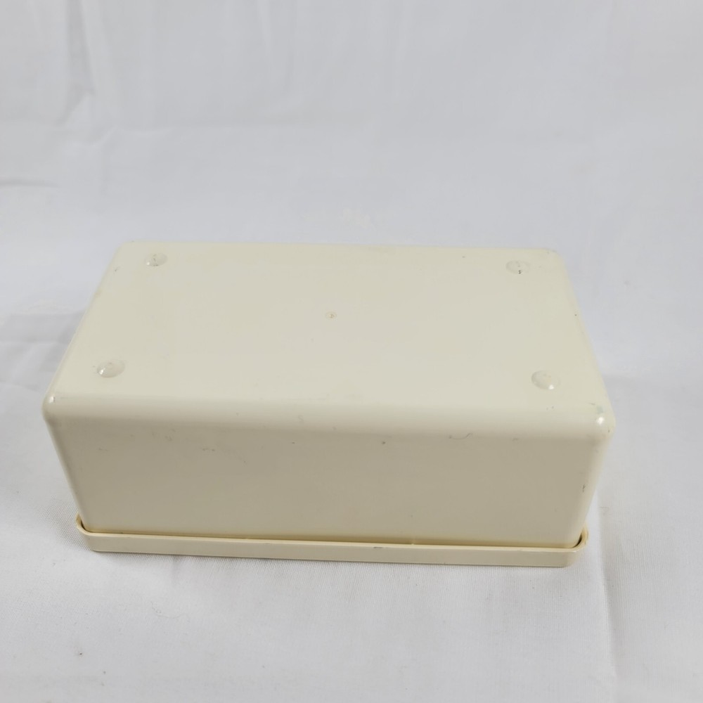 Vintage Singer Sewing Machine Plastic Accesory box empty 5"x 2 3/4"