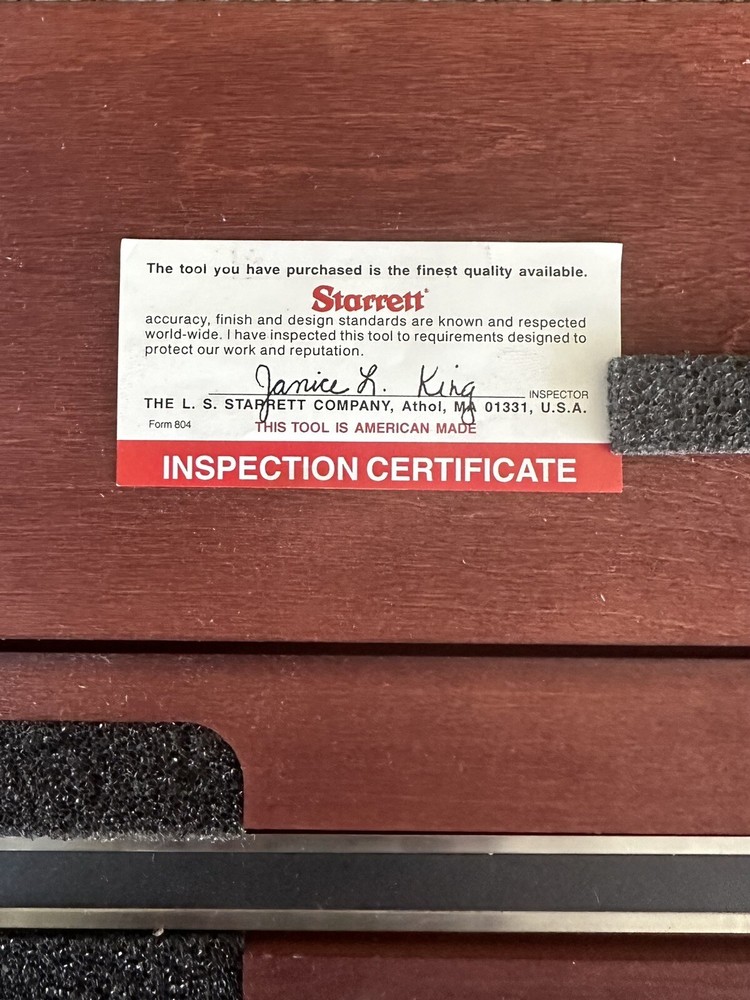 STARRETT 24" Model No. 721 Digital Caliper