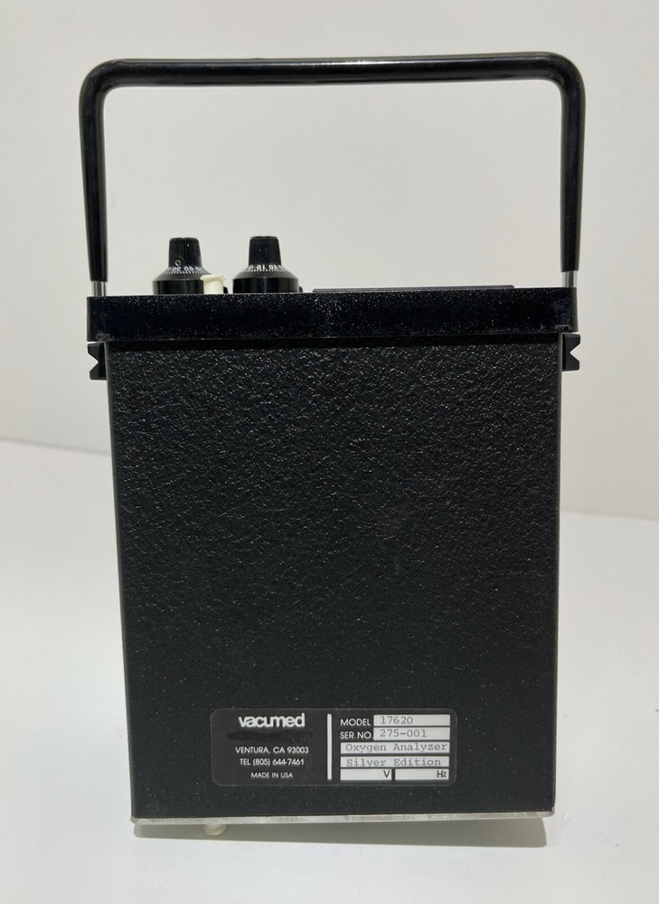 VACU MED OXYGEN ANALYZER MODEL 17620