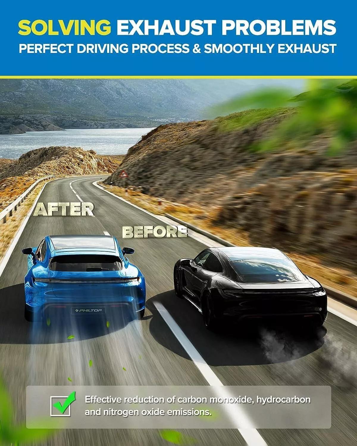 Extension Muffler Pipe Rear Muffler System for Subaru Outback 2.5L 2010-2017