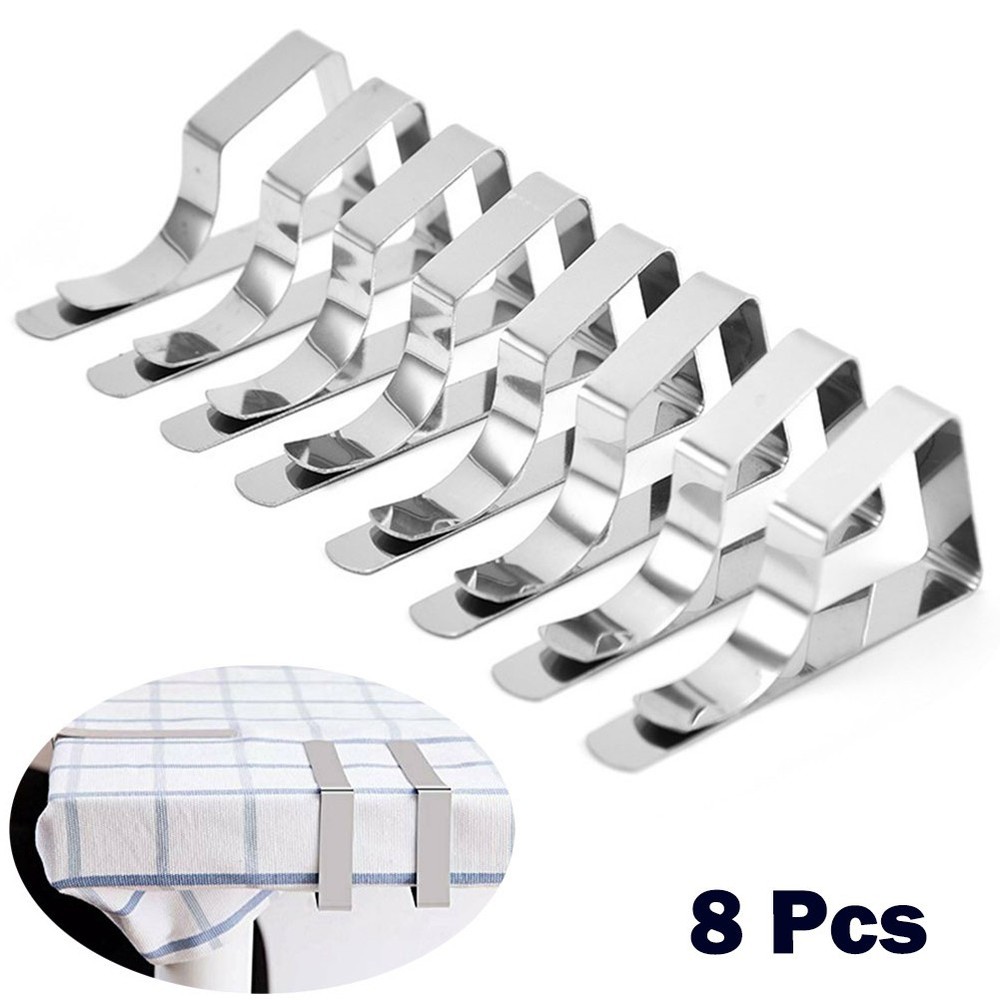 Table Cloth Clips Tablecloth Holders 6.5*3cm Adjustable Wedding Easy Operate.