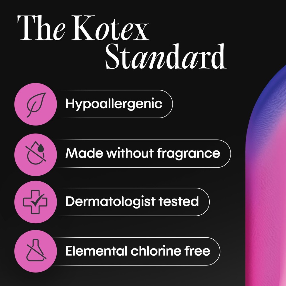Kotex Daily Wrapped Liners, Light Absorbency, Thin, 162 Count (Packaging May ...
