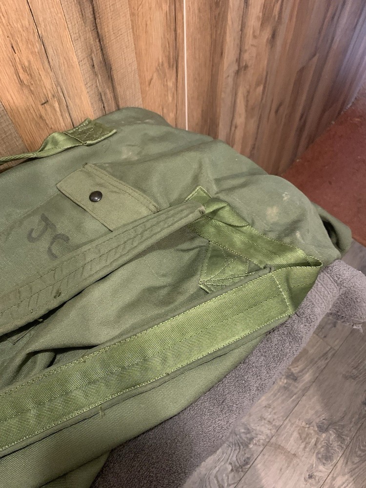 Green Military Duffle Bag
