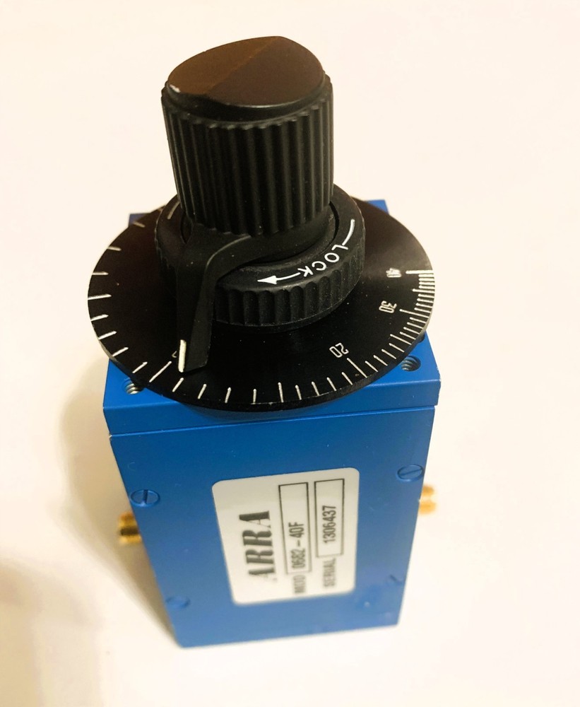 NEW ARRA 0682-40F VARIABLE ATTENUATOR. 40 Db.