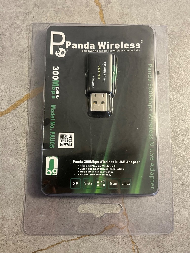 Panda Wireless USB Network Adapter 300Mbps NEW