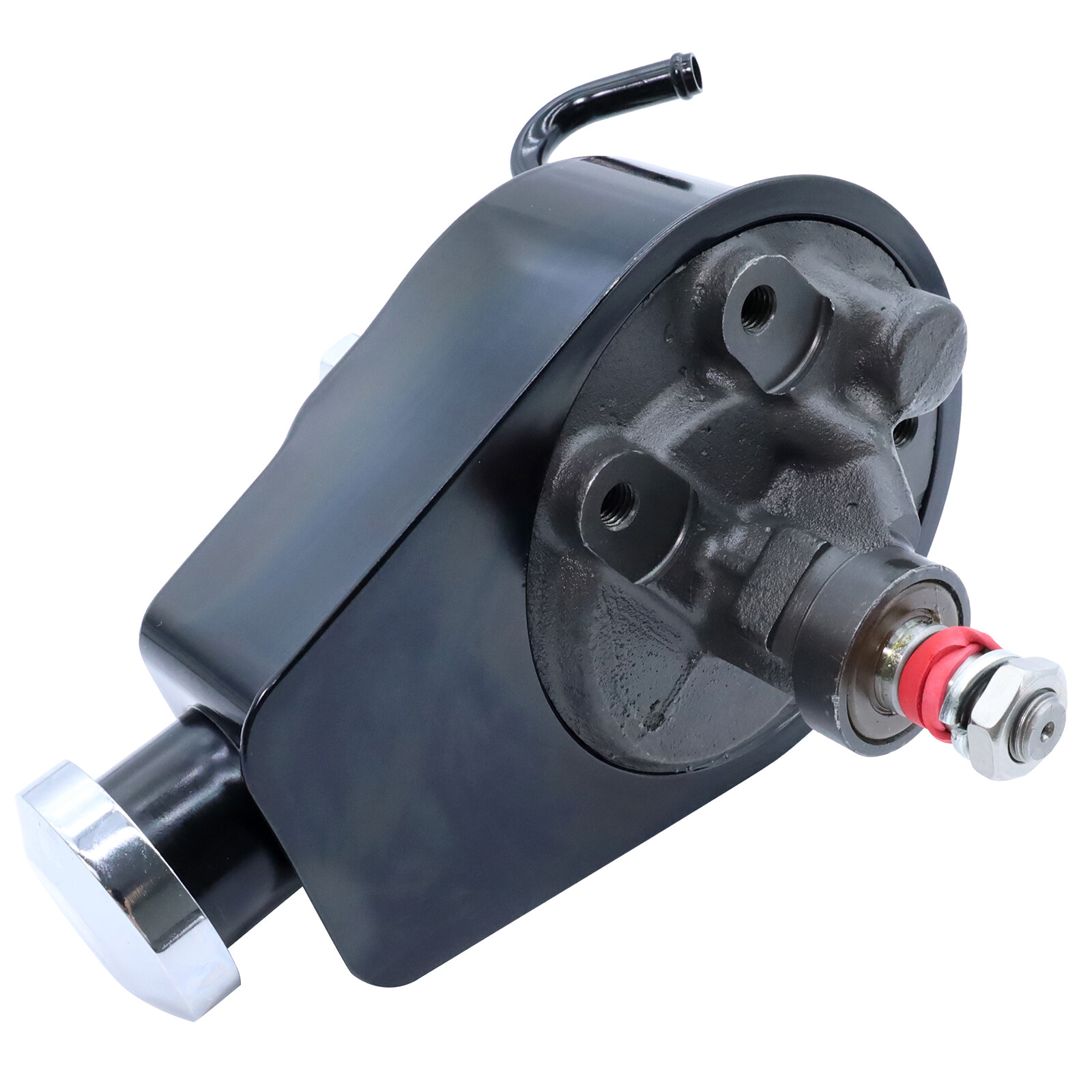 Saginaw Power Steering Pump For Small Big Block Chevy SBC BBC 350 454 327 Black