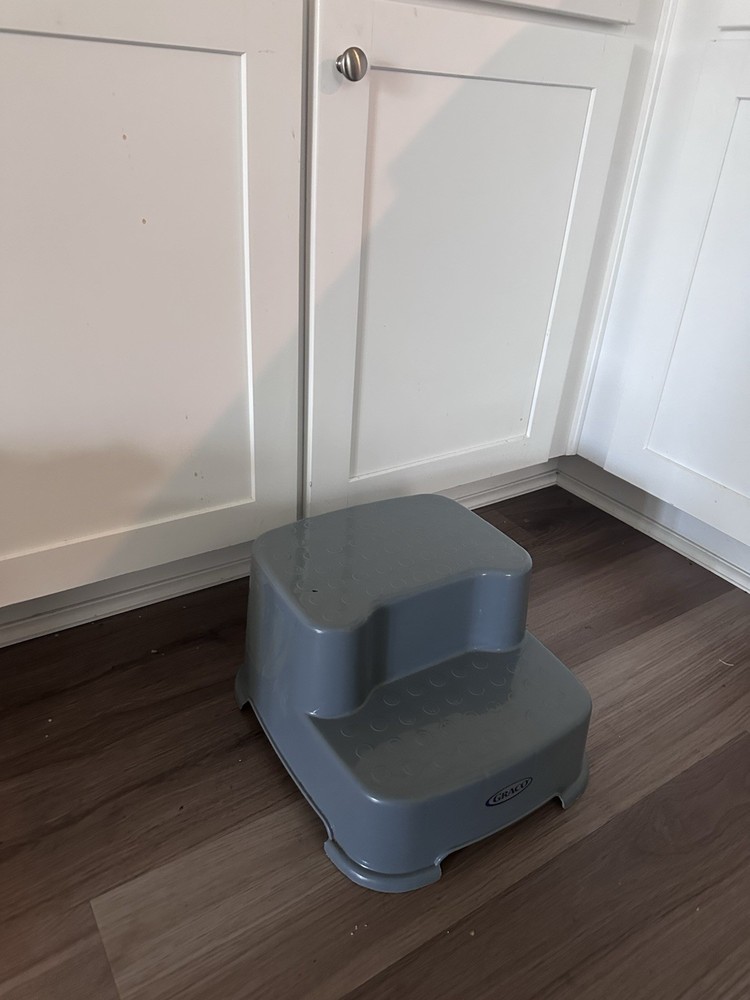2 Step Transitions Step Stool, Gray