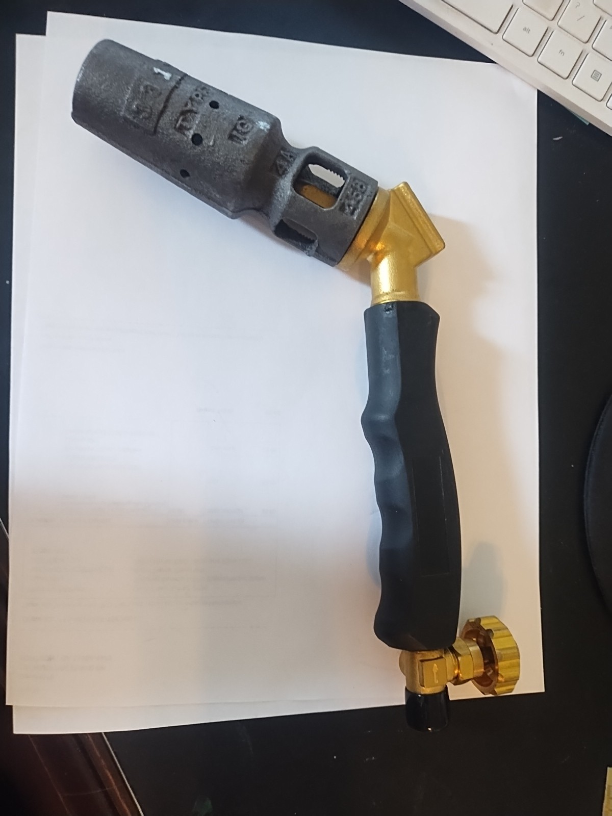 Heavy Duty Cast Iron Soldering Torch