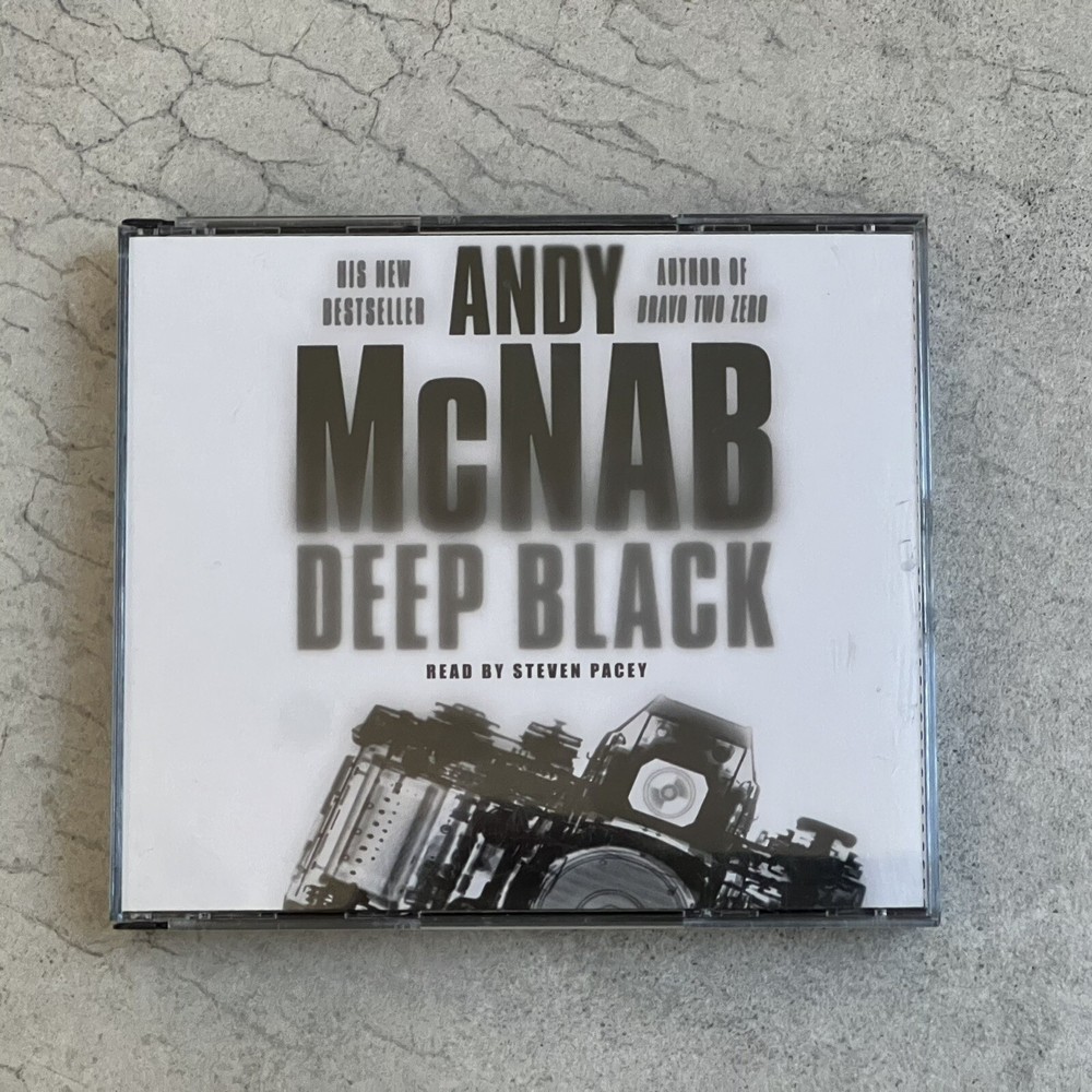ANDY McNAB | Deep Black | 3xCD Audiobook | Read by Steven Pacey