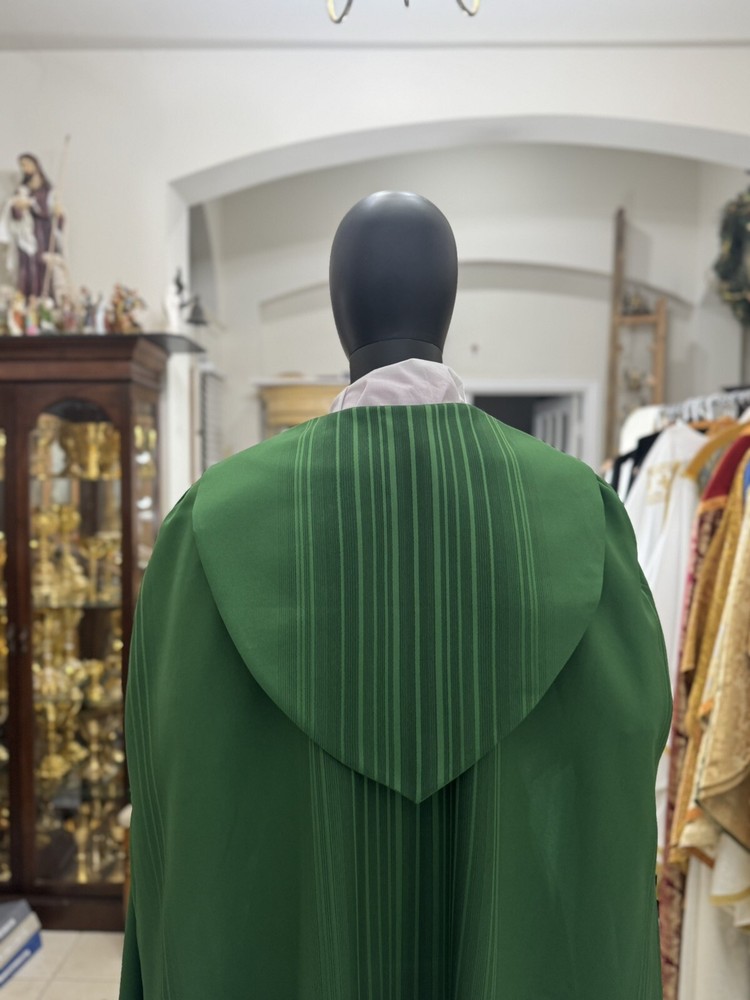 GREEN COPE VESTMENT CHASUBLE WITH STOLE