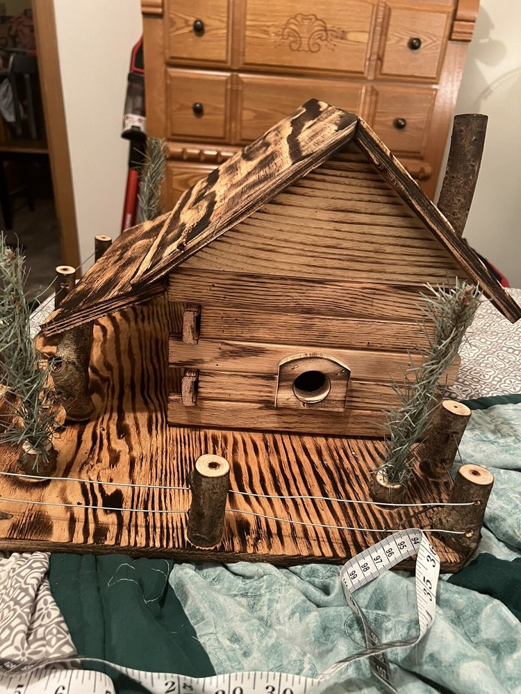 Hand Crafted Oak Bird House