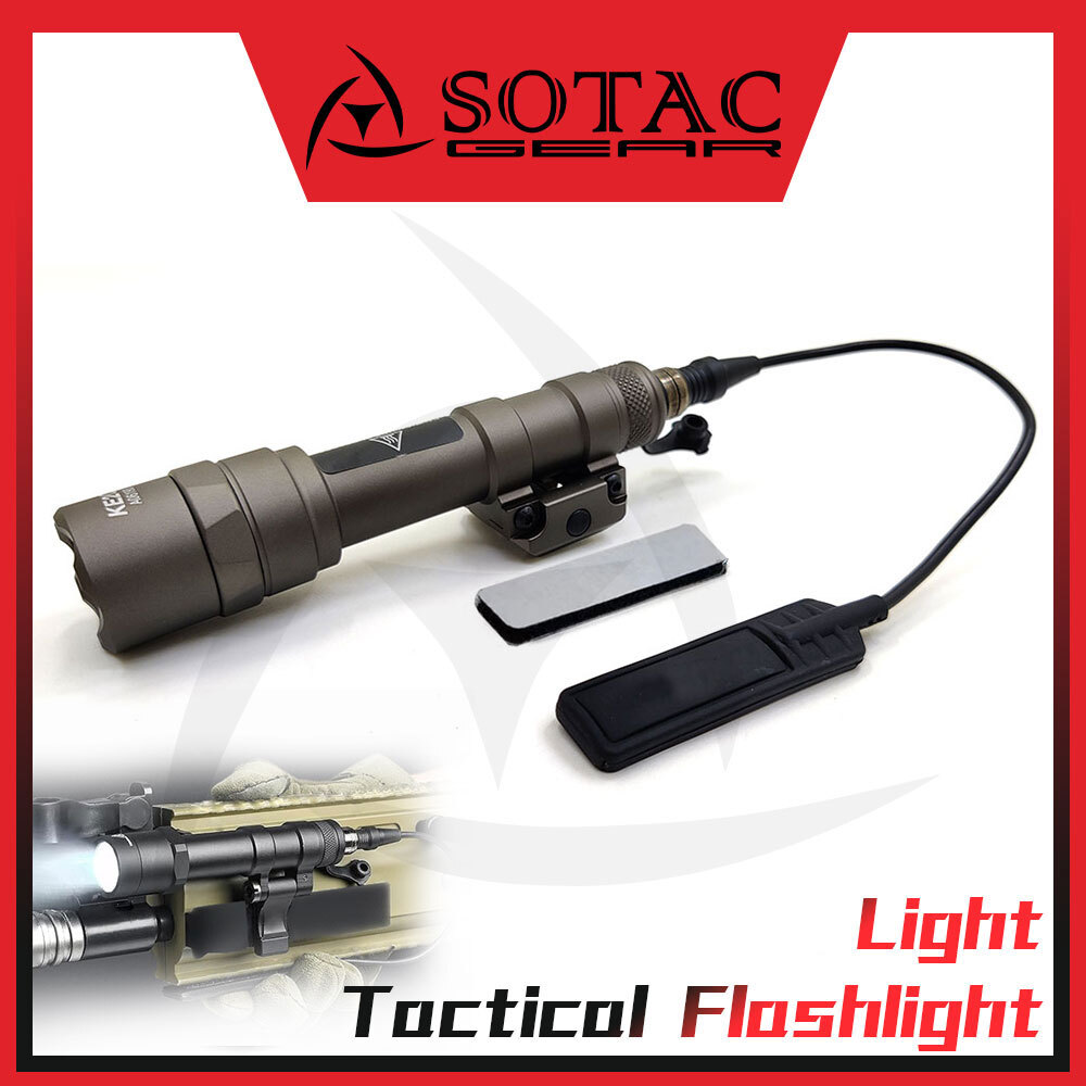For M600B LED Flashlight with Remote Pressure Switch Controller for Rifle SOTAC
