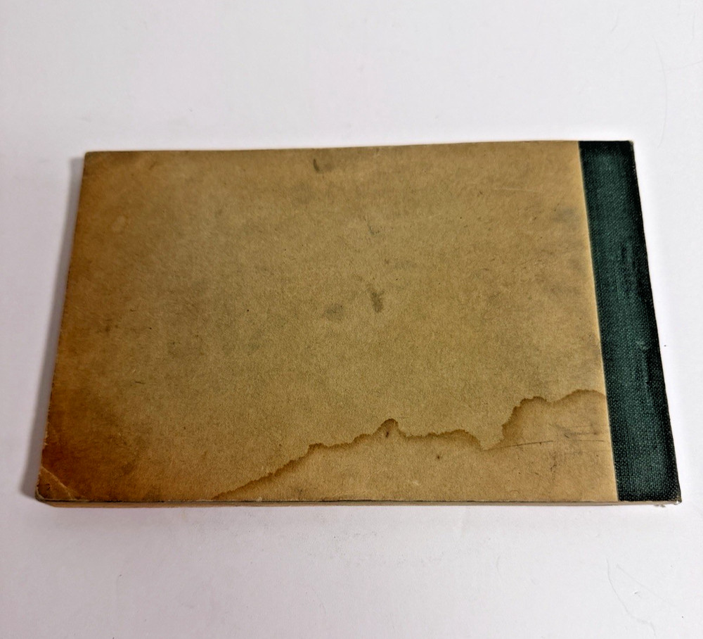 Original Pre WW2 U.S. "Individual Score Book for The Rifle" 1926 dated UNUSED