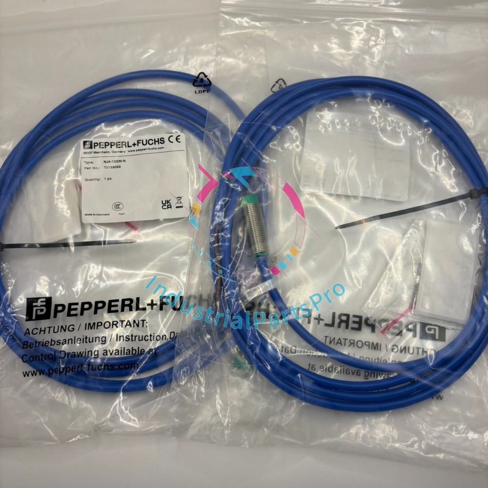 PEPPERL+FUCHS NJ4-12GM-N Programmable Non-Flush 4 mm Inductive Proximity Sensor