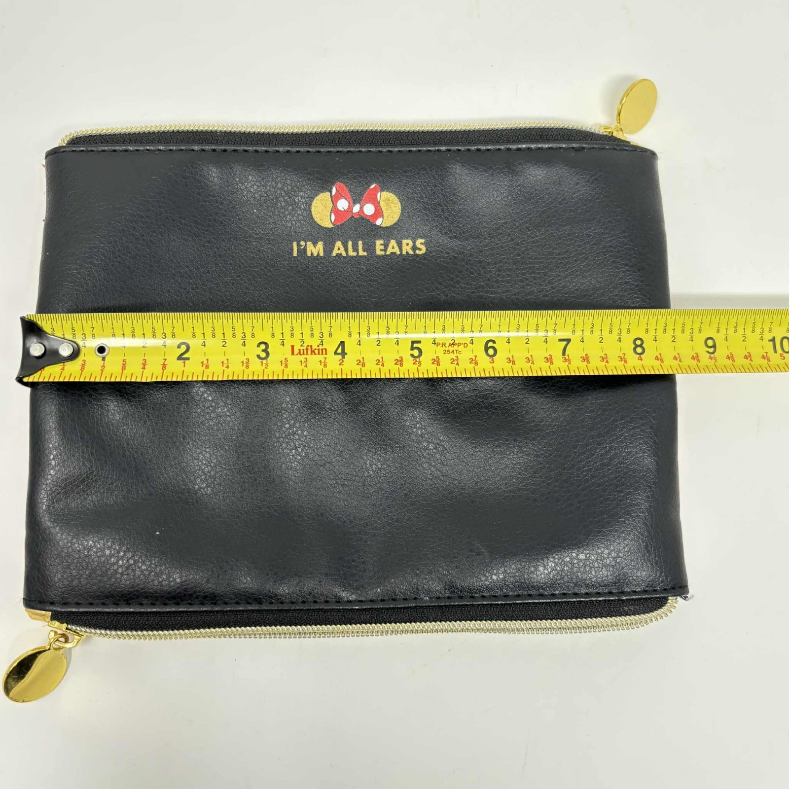 Disney Minnie Mouse Lady Change Purse Cash Wallet I'm All Ears Pencil Case