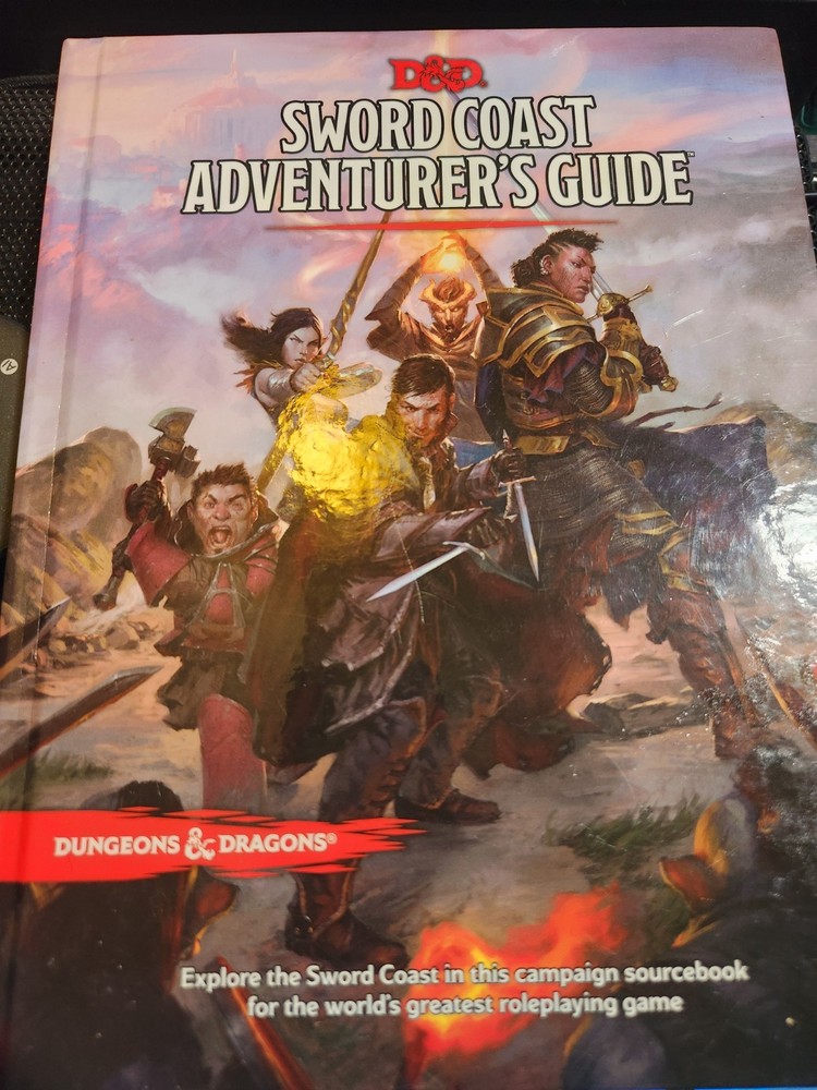 Dungeons And Dragons 5E Sword Coast Adventure's Guide D&D