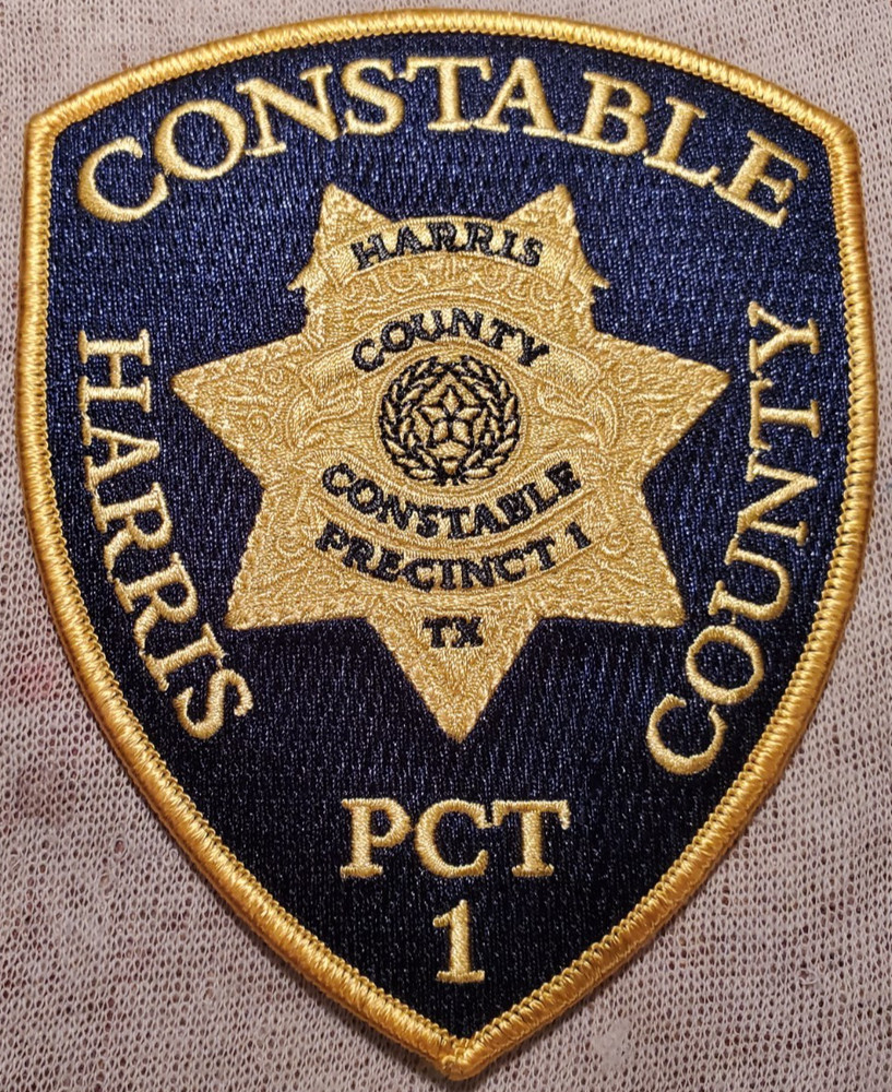 TX Harris County Texas Pct. 1 Constable Shoulder Patch