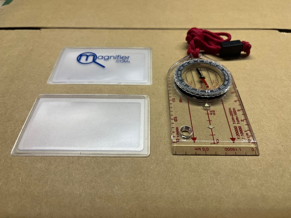 WL-2Fire Prepper Survival Fire Starter & Map Compass Kit for Camping & Preppers