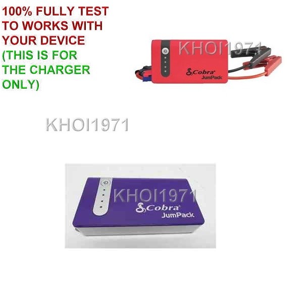 WALL Charger AC adapter for Cobra CPP 7500 CPP7500 JumPack Portable Jump starter