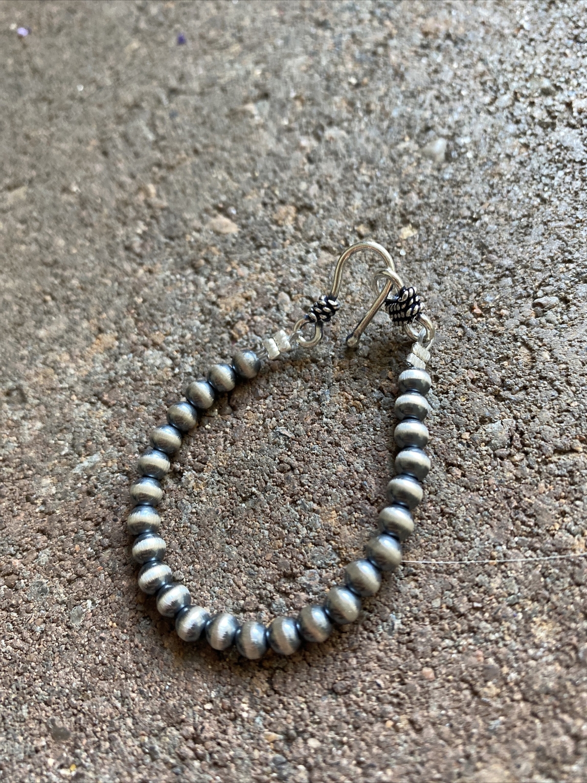 Necklace Extender Sterling Silver Pearls Bead 4mm 4 Inch