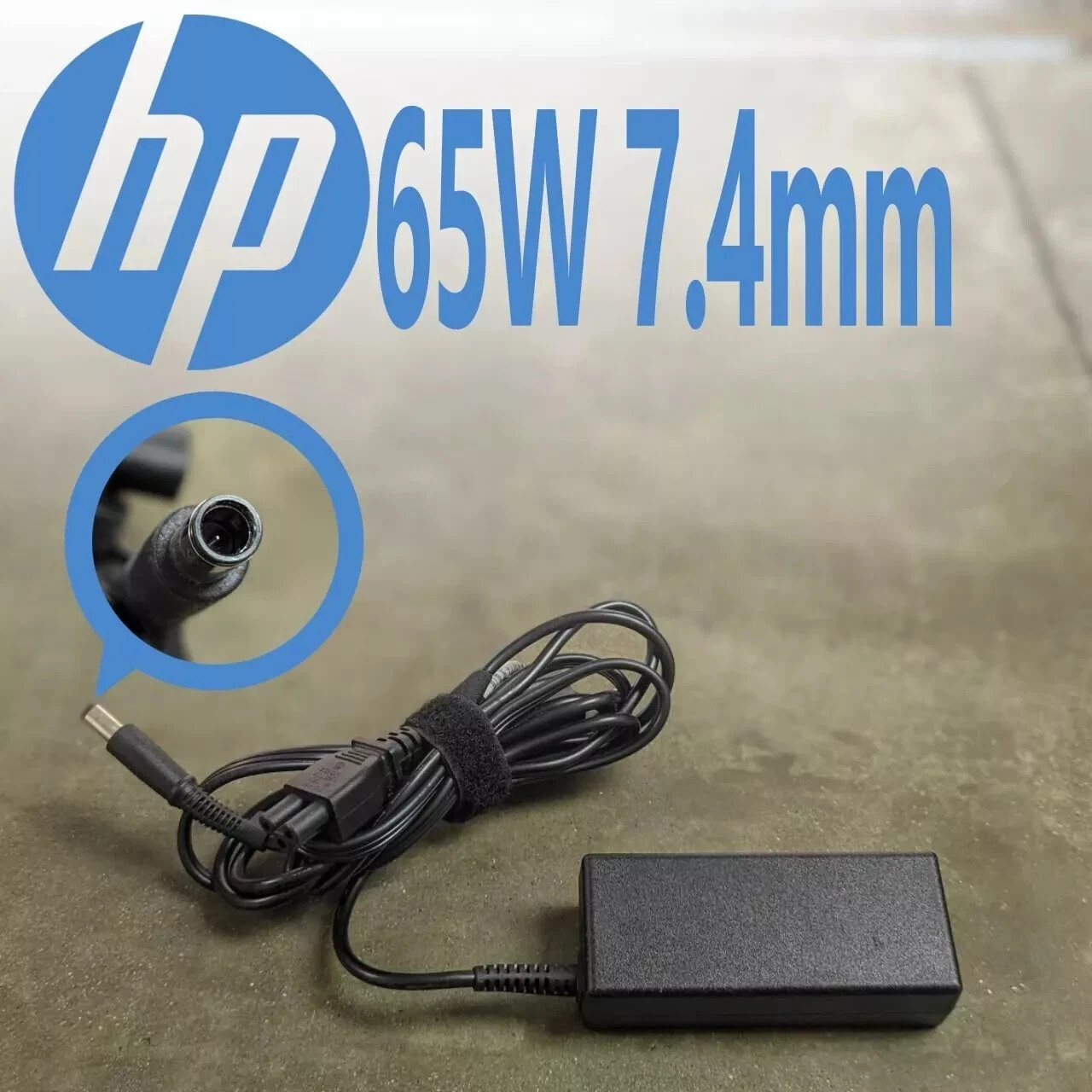 Genuine OEM Big Barrel HP Laptop Charger AC Power Adapter 65W 19.5V 3.33A 902990
