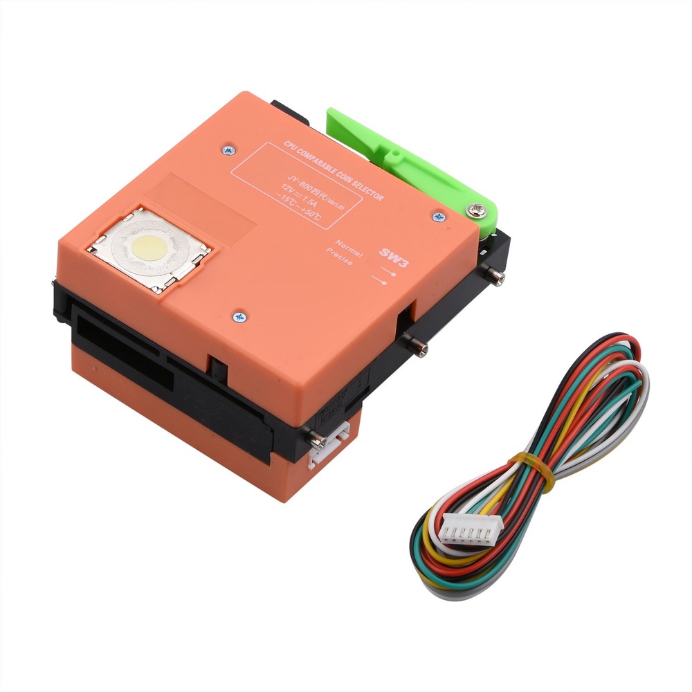 JY-800 CPU Comparable Coin Selector Arcade Token Acceptor For Mechanism Vender