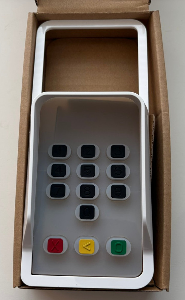 Clover Flex POS System Keypad Cover Overlay EAYJ4010010 | Used