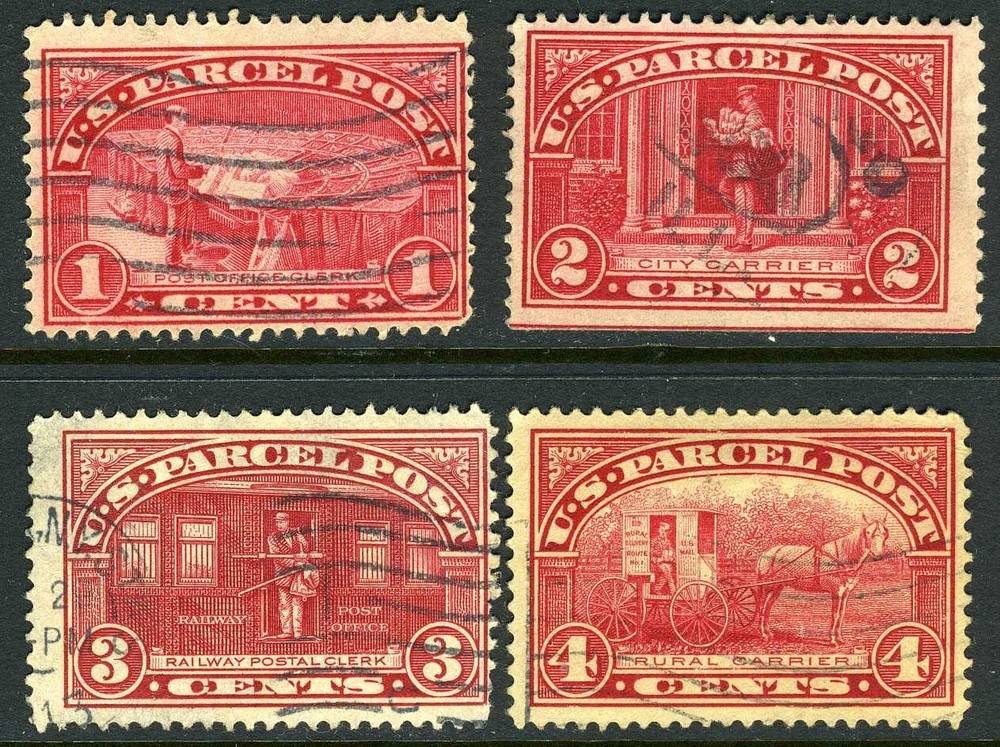 USA 1913 Parcel Post Collection VFU X637