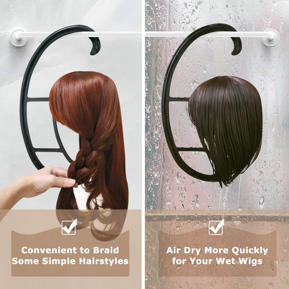 Wig Stand Head for Wigs 4 sets