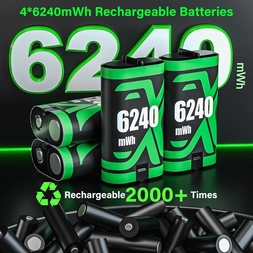 Xbox Rechargeable Battery Pack - Smart Charge Protection