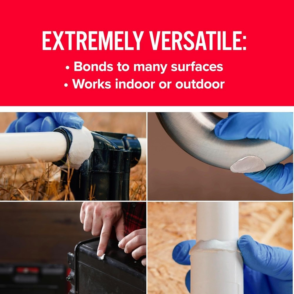 Versatile 2 oz WaterWeld Epoxy Putty Stick - Quick Drying, Waterproof Solution