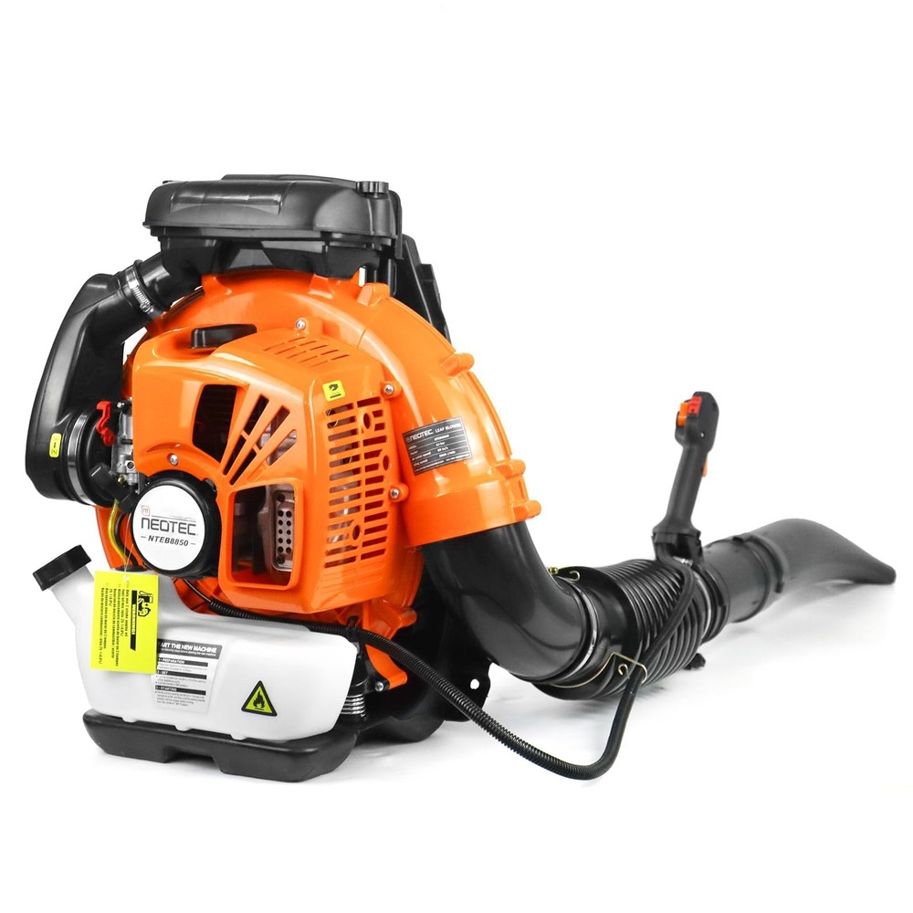 Leaf Blower 75.6cc 2-Stroke Backpack Gas Powered Leaf Blower 847CFM 236 MPH