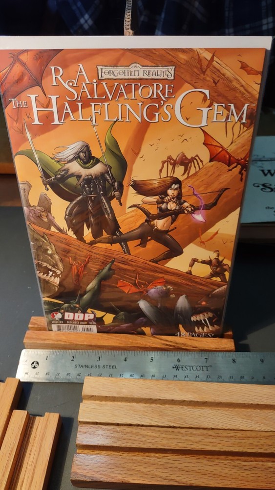 Comic Book Display - Real Wood Wall Mount - Hand Made - GRADED Comics- Small