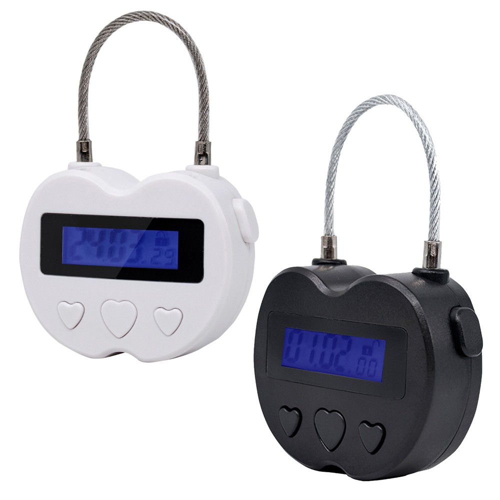 Anti-addiction Electronic Lock Timer Padlock Backlight Max Timing Long Standby
