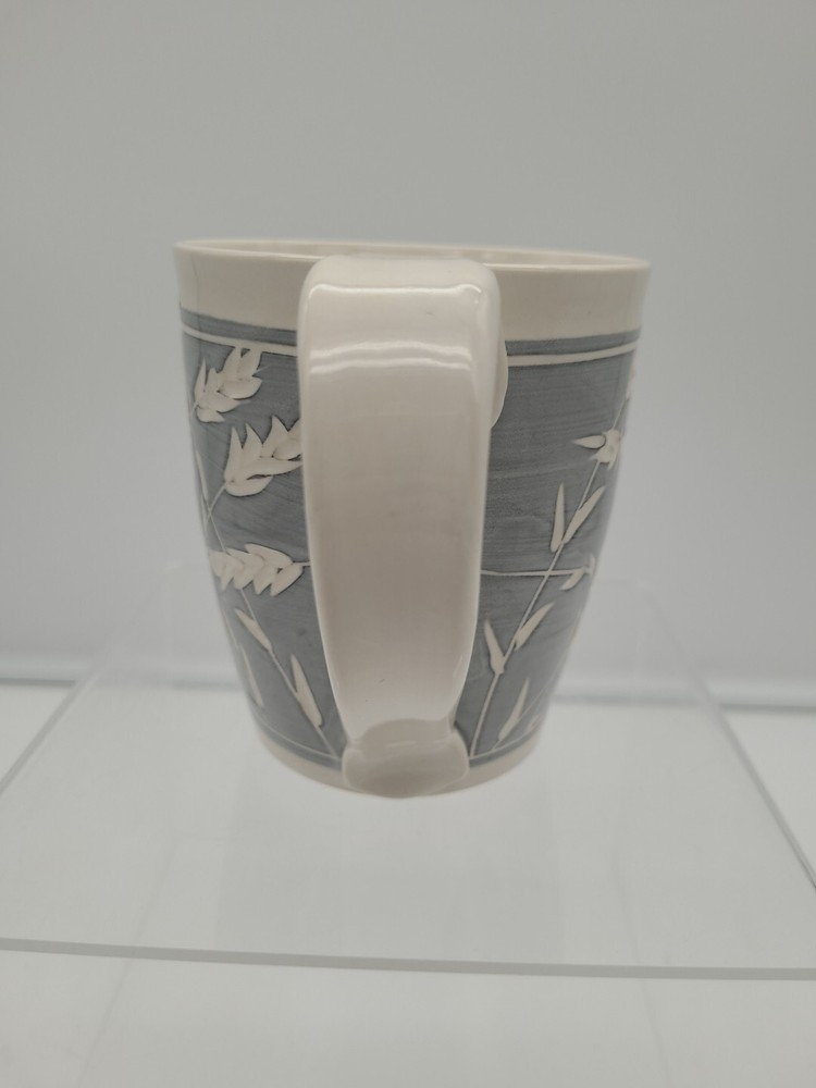 Mandy Henebry Pottery Bowl & Mug Signed Wheaton Grey