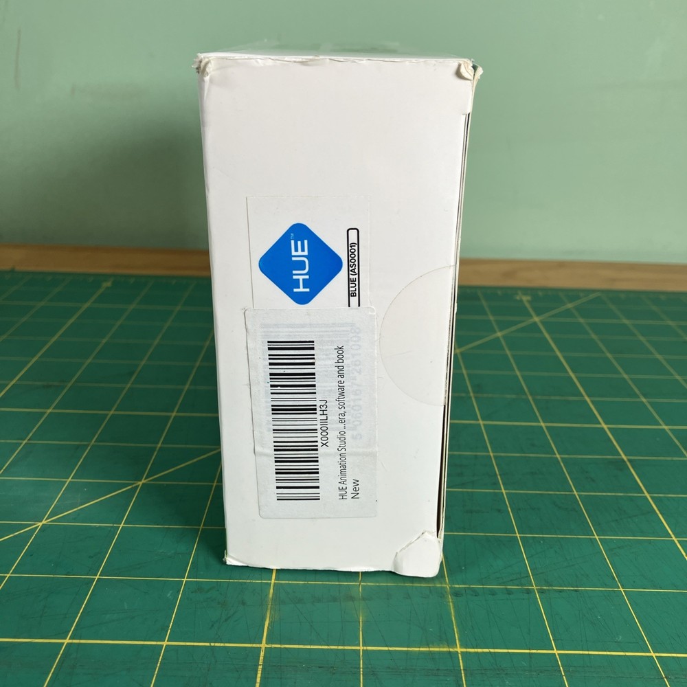 HUE Animation Studio Complete Stop Motion Animation Kit-open Box Blue