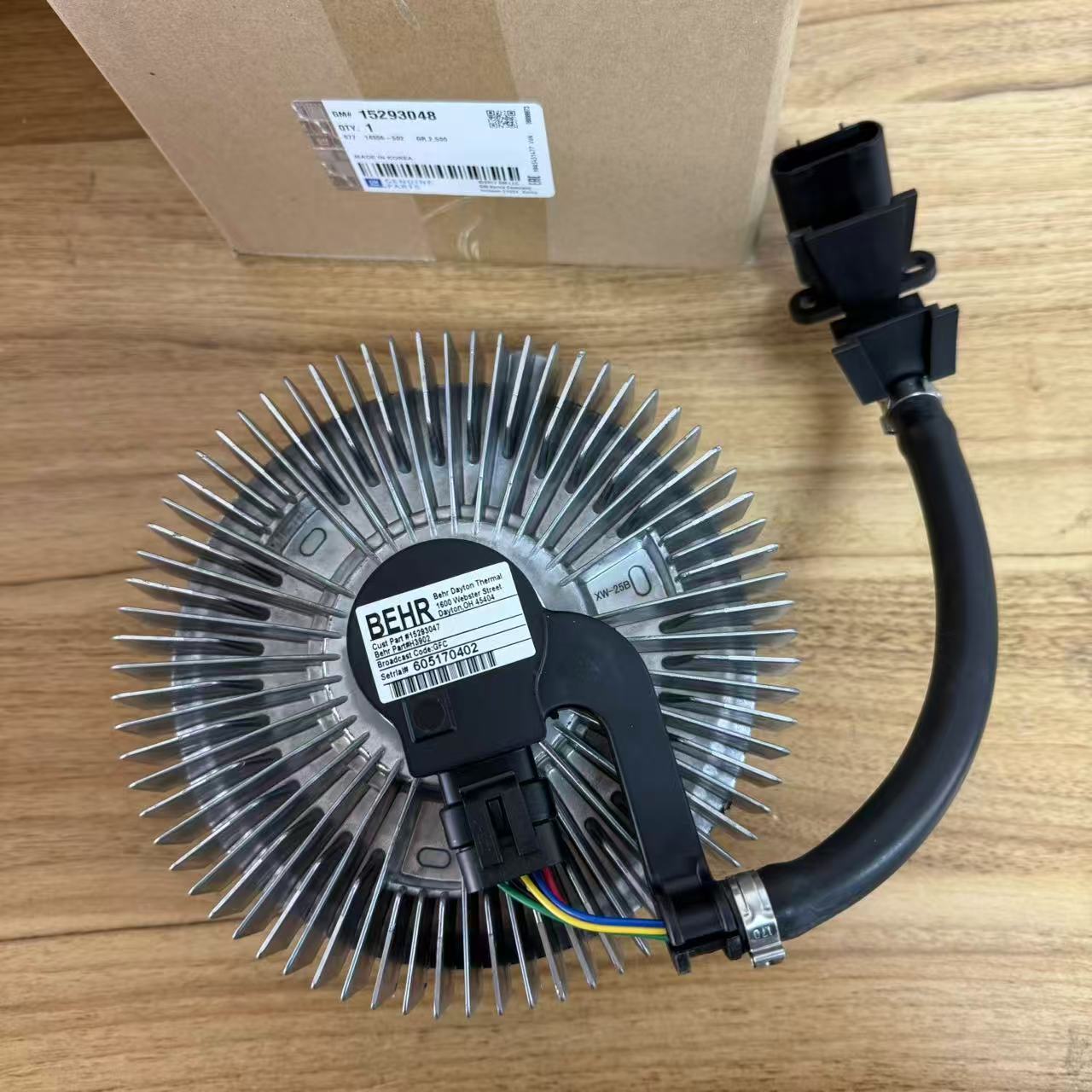 New Genuine Fan Clutch for 02-09 Trailblazer Buick Rainier GMC Envoy 4.2L 5.3L