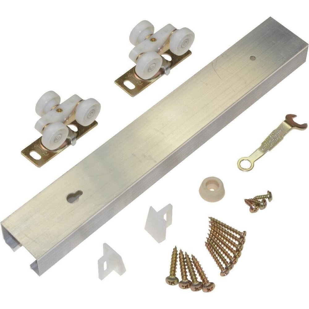 Johnson Hardware 60" Pkt Door Track Set